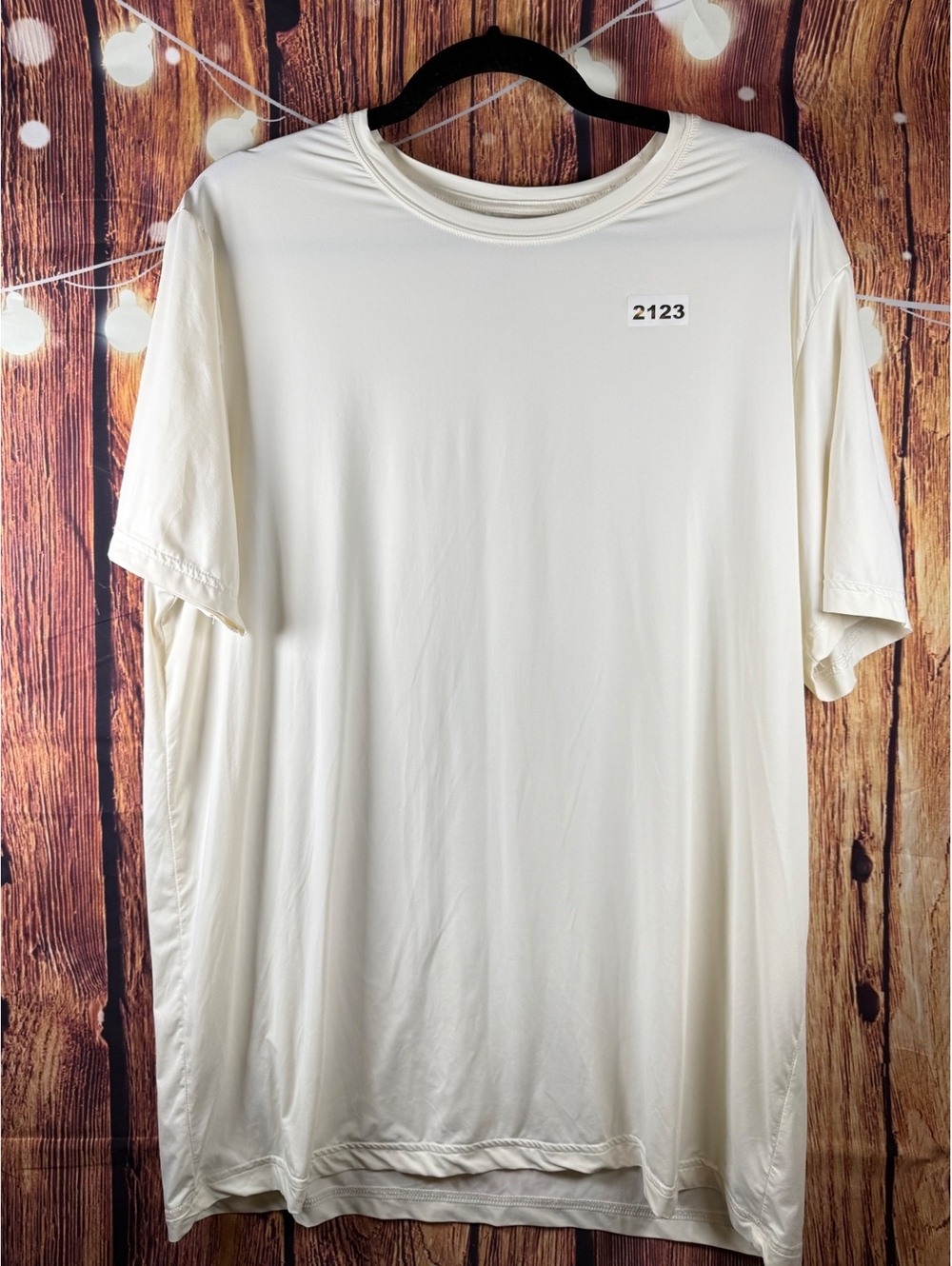 Wrangler White Short Sleeve T Shirt 4XG